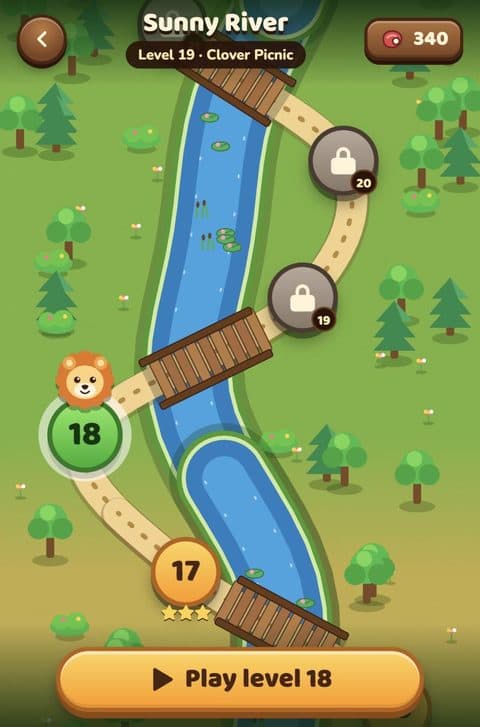Level map